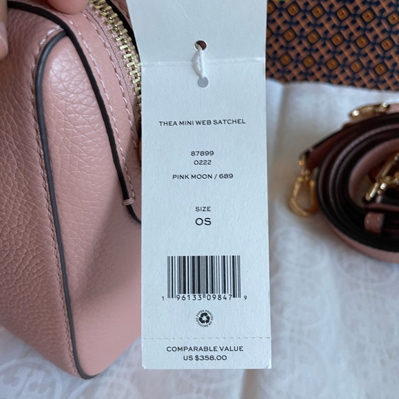 New , Authentic thea web satchel crossbody bag - Picture 16 of 17